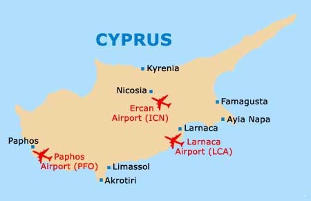 Larnaca Airport to Cities